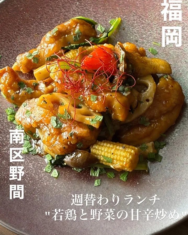 今週の週替わりランチは